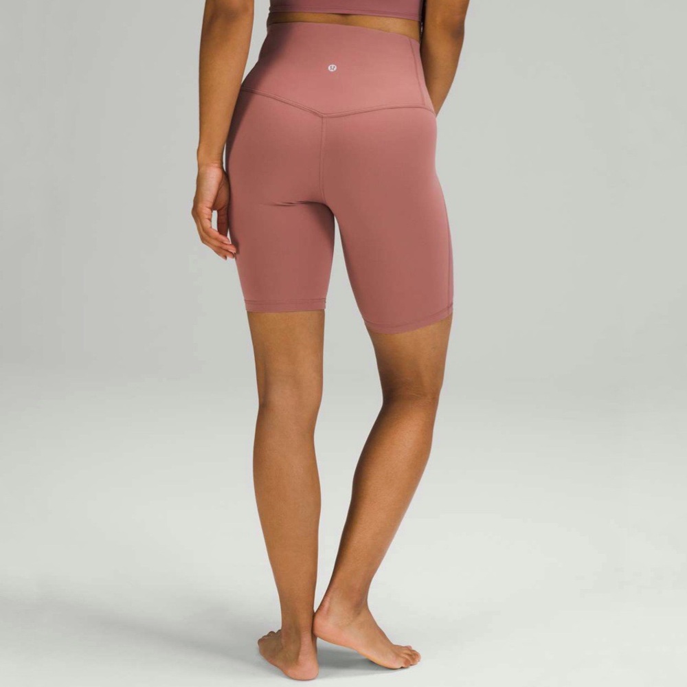 Lululemon | Unlimit High Rise Short 8" Spiced Chai Size 4